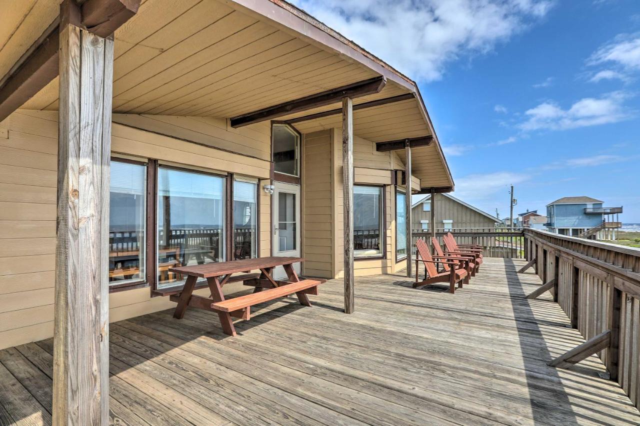 Galveston Home With Spacious Deck Steps To Beach! Экстерьер фото