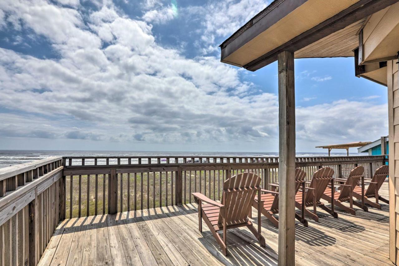 Galveston Home With Spacious Deck Steps To Beach! Экстерьер фото